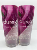 (2)Durex Juicy Play Cherry Flavor Silicone Lubricant Personal 3.38ozCombinesShip