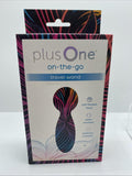 Plus One Vibrating on-the-go Plug Wand 10 Vibration Modes Waterproof