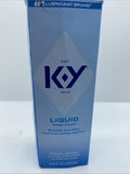 K-Y Liquid Classic Water Based Natural Feeling Gentle Personal Lubricant 4.5oz