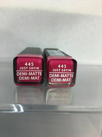 (2) Covergirl Exhibitionist Lipstick CHOOSE YOUR COLOR Demi-Matte Metallic Creme