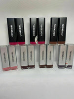 (2) Covergirl Exhibitionist Lipstick CHOOSE YOUR COLOR Demi-Matte Metallic Creme