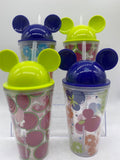 Mickey Mouse Tumbler Cup Travel Mug Water Bottle kids Refill 16oz YOU CHOOSE cup
