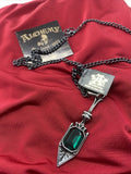 Alchemy Gothic P607  Sucre Vert Absinthe Spoon Pendant Necklace IN HAND