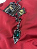 Alchemy Gothic P607  Sucre Vert Absinthe Spoon Pendant Necklace IN HAND