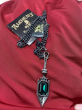 Alchemy Gothic P607  Sucre Vert Absinthe Spoon Pendant Necklace IN HAND