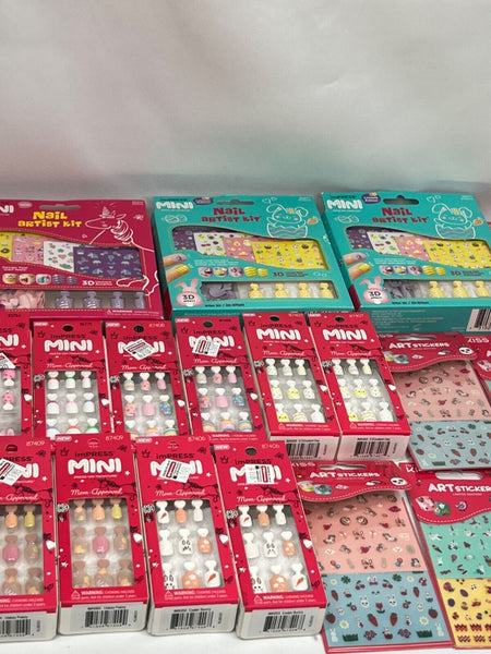 Kiss Impress Kids Press On Nail Manicure Easter U CHOOSE BuyMoreSave&CombineShip