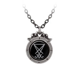 Alchemy Gothic P930 - Seal of Lucifer necklace pendant