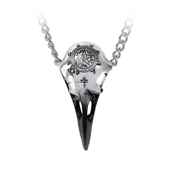 Alchemy P898 Volvan Ravenskull Raven Skull Necklace Gothic Pendant England