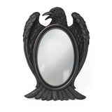 Alchemy Gothic V105 - Black Raven Mirror Dressing Room Table Vanity Makeup