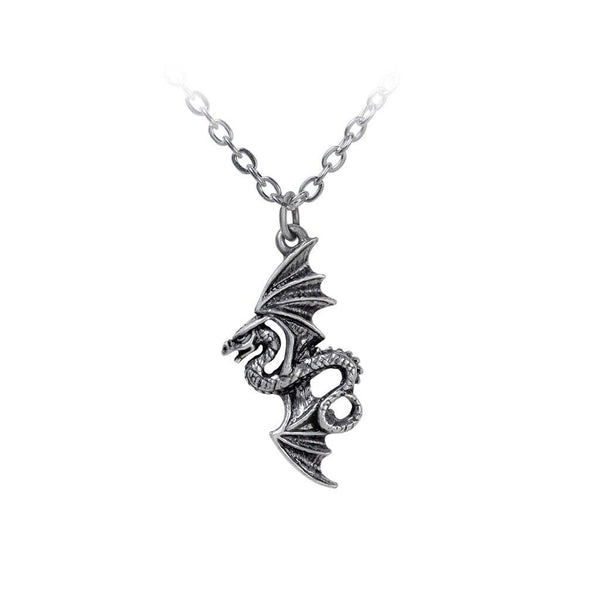 Alchemy P917 Flight of Airus Pendant Necklace Gothic Pendant Dragon Wing Mythic