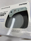 Fujifilm Instax Mini 9 Groovy Case Smokey White Wrist Strap Carry Insta Travel