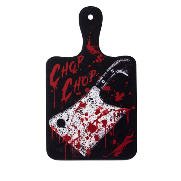 Alchemy Gothic CT1 Chop Chop Cutting Board Serving Trivet Kitchen Black Vanity