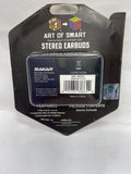 Rubik's Stereo Earbuds Compatible w/All Mobile Devices Headphone Sakar music