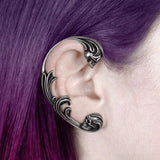 Alchemy Gothic E461 - Dece's de Rocaille Ear Wrap Skull Earring Goth Death