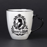 Alchemy Gothic CM2 - Queen & Lord Of Darkness Mug Set White & Black Coffee Tea