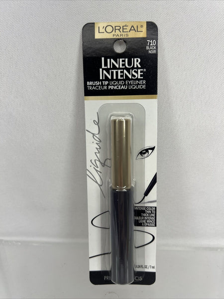 710 Black  L'Oreal Paris Liner Intense Liquid Eyeliner 0.24oz COMBINE SHIP!
