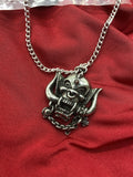 Alchemy Gothic PP505 Motorhead: WarPig Necklace Pendant IN HAND