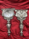 Alchemy England V64 Sacred Cat Hand Mirror Gothic Vintage Vanity IN HAND