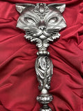Alchemy England V64 Sacred Cat Hand Mirror Gothic Vintage Vanity IN HAND