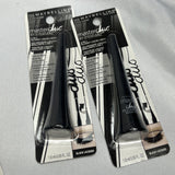 (2) Maybelline 500 Black Eyestudio Master Duo Liquid eye Liner  COMBINESHIP