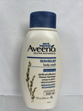 Aveeno Active Naturals Body Wash  Relief Fragrance Free Gentle Clean 12oz