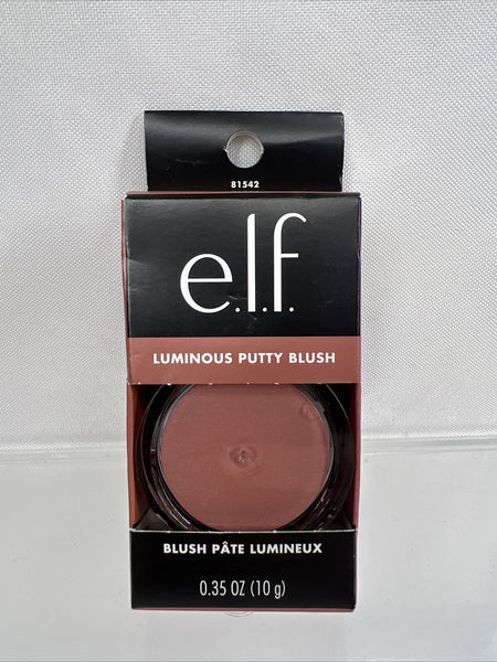ELF e.l.f. 81542 Luminous Putty Creme Blush MAUI Argan Oil VEGAN 0.35oz 10g