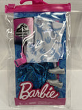 Barbie Jurassic World Clothing Fashion Pack Blue Top & Skirt Shoes Camera