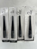 (4) e.l.f. Charcoal Expert Liquid Eyeliner Extra-Fine Brush Tip 21706 Wing