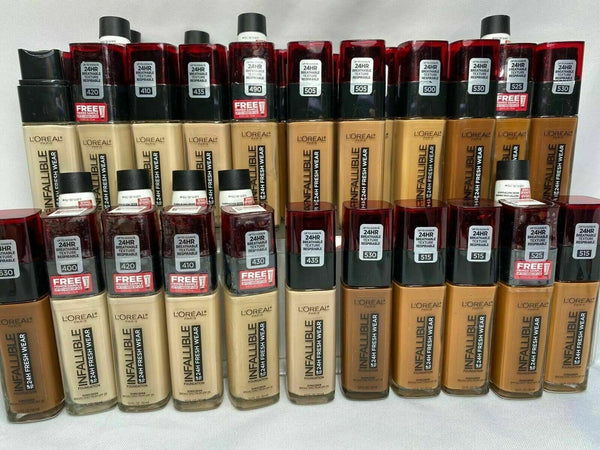 L’Oreal Infallible Foundation Makeup Fresh Wear U CHOOSE BuyMoreSave&CombineShip