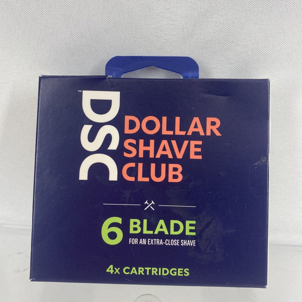 Dollar Shave Club 6 Blade 4x Cartridges Razors  Trimmer ￼DSC COMBINESHIPPING