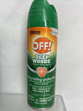Off! Deep Woods Insect Repellent - 6oz Aerosol Mosquito  COMBINESHIP