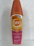 OFF! Family Care Insect Repellent  Tropical Fresh Light Scent 6oz COMBINE SHIP