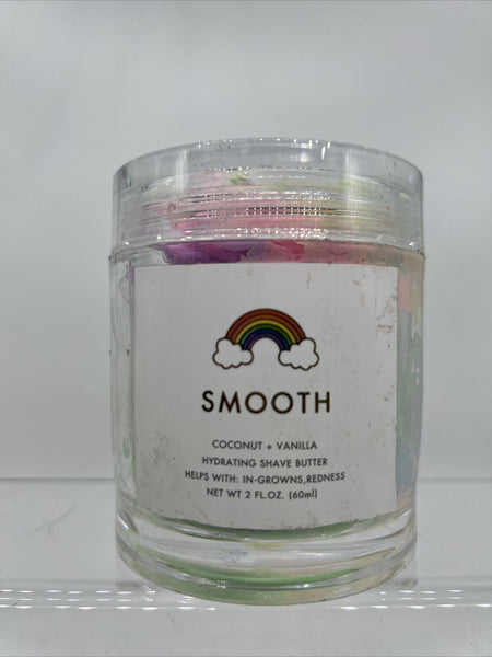 truly cloud smooth coconut vanilla Hydrating shave butter InGrown Redness 2oz V