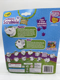 Crayola Scribble Scrubbie SAFARI Color & Clean HIPPO Biko and RHINO Ayana toy