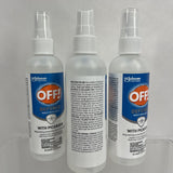 (3) Defense Spray Bug Off! Picaridin Insect Repellent Deet-Free Mosquito  4oz