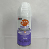Off! Clean Feel Insect Repellent 5 Oz Spray NEW Lasts 8 Hours