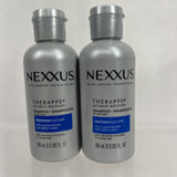 (2) Nexxus Therappe Ultimate Moisture Shampoo Protein Travel Tsa  3oz