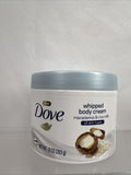 Dove Whipped Macadamia and Rice Milk Body Creme Lotion  10 oz