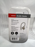 (2) Magnavox Stable Hooks Earbuds Headphones Microphone & Music Control White