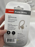 (2) Magnavox Stable Hooks Earbuds Headphones Microphone & Music Control White