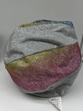 Hedstrom 8" Bouncy Soft Basketball Glitter Silver Pink Purple 3+ Inflatable