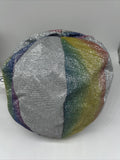 Hedstrom 8" Bouncy Soft Basketball Glitter Silver Pink Purple 3+ Inflatable