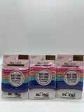 (3) Scunci No Damage Medium Hold All Hair Tie Elastics 30ct 90ttl COMBINE SHIP!