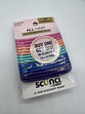 (3) Scunci No Damage Medium Hold All Hair Tie Elastics 30ct 90ttl COMBINE SHIP!
