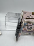 (3) Scunci No Damage Medium Hold Nude Gray Hair Tie Elastics 30ctea COMBINESHIP