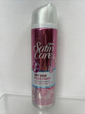Gillette Satin Care Shave Gel Dry Shea Butter Moisturizer Creme 7oz COMBINESHIP