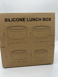 Silicone Bowls 71oz-13.5oz Food Storage Containers Set Bento Box Kitchen Lunch