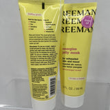 (5) Freeman Energize Jelly Facial Mask & Cleanser 3oz Restore Yuzu Lemon