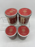 (4) LOVE Rare Essence Essential Spa Candle Rose Clean Soy Wax Aromatherapy 6oz