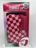 Packed Party Cuddle Up  Sassy Coordinating Pink 3pc Gift Set Mask Sock Journal